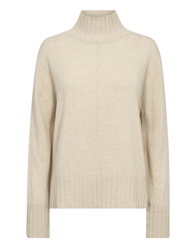 Mos Mosh - MMAima Highneck Strik - Oxford Tan